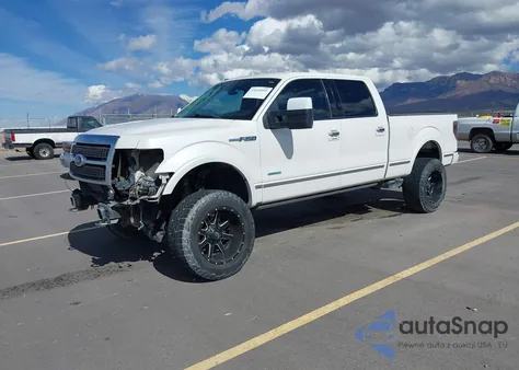 2011 Ford F-150 Platinum z USA, uszkodzony, nr VIN 1FTFW1ET3BFB10770